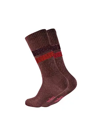 OOLEY | Socken ELECTRA LUNGO black sky | rot